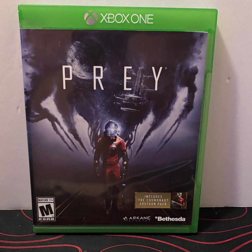 Prey Xbox One Game - Green Case